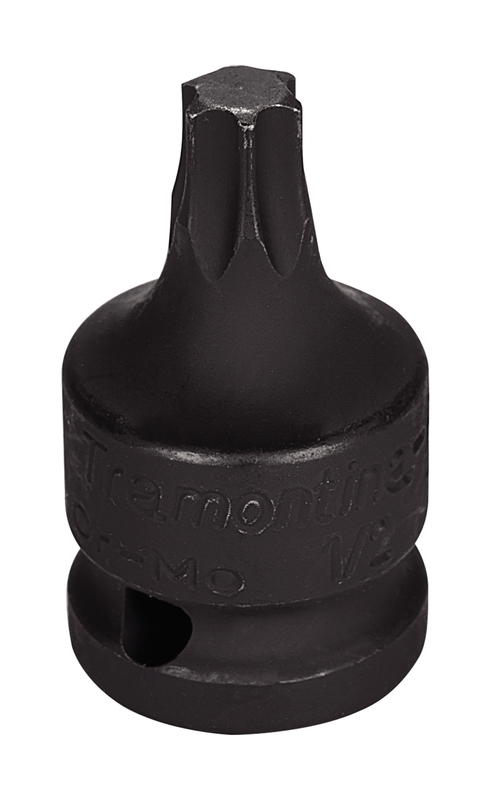 Soquete de Impacto Ponta Trafix em Aço Cromo Molibdênio T50 - Encaixe 1/2" Tramontina PRO