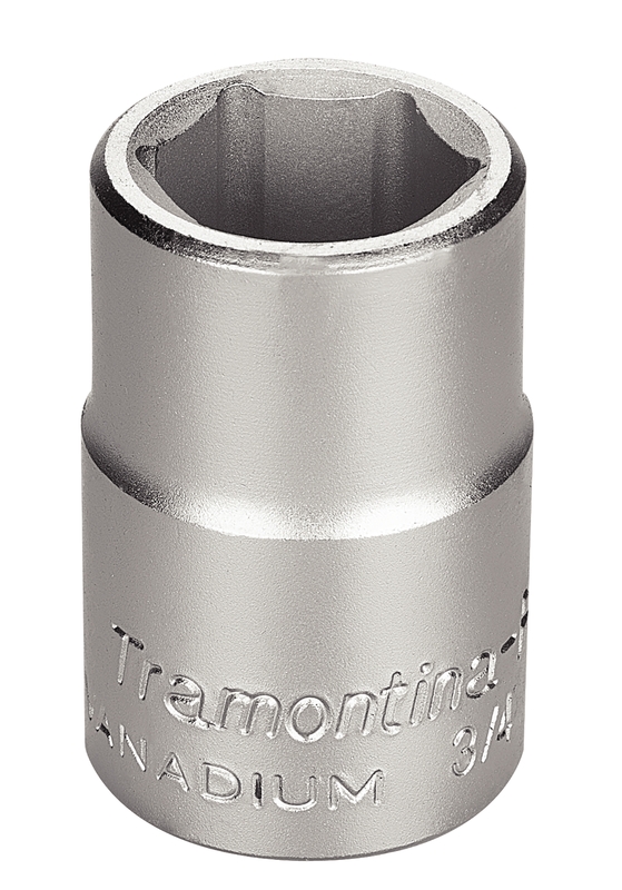 Soquete Sextavado em Aço Cromo Vanádio 21 mm - Encaixe 3/4" Tramontina PRO