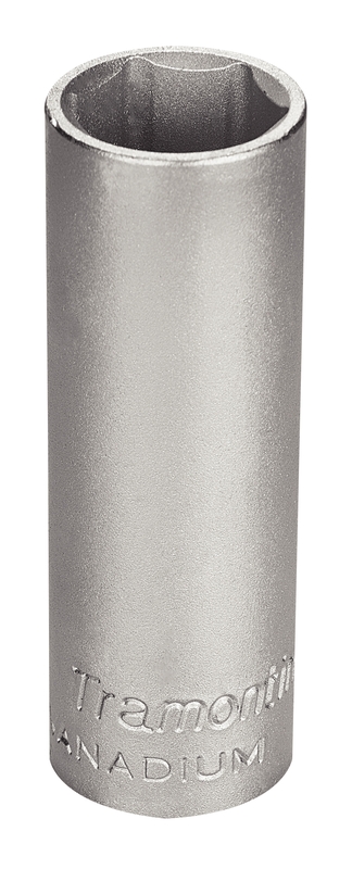 Soquete Sextavado Longo em Aço Cromo Vanádio 15/16" - Encaixe 1/2" Tramontina PRO