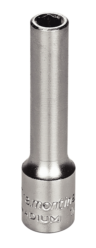 Soquete Sextavado Longo em Aço Cromo Vanádio 5.5 mm - Encaixe 1/4" Tramontina PRO