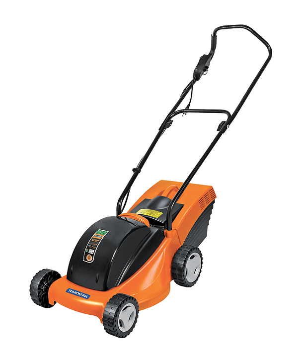 Cortador de Grama Elétrico Tramontina CE35P com Diâmetro de Corte de 350 mm Coletor Rígido e Chassi de Plástico 1300 W 127 V