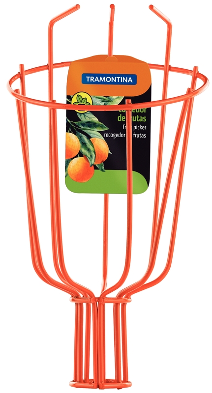 Colhedor de Frutas Pequeno Tramontina em Aço sem Cabo