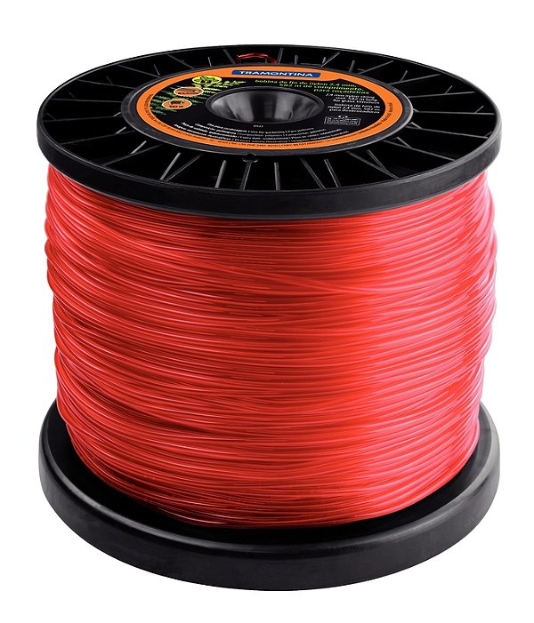 Bobina de Fio de Nylon 2,4 mm Tramontina para Roçadeira com 582 m de Comprimento