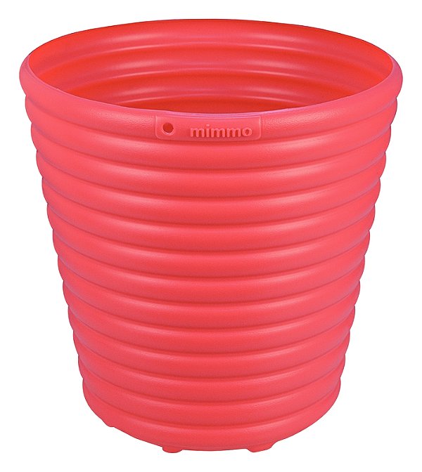 Cachepô Vaso Tramontina Mimmo em Plástico Rosa 5,5 L