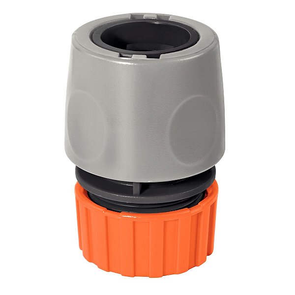 Engate Rápido com Aquastop Tramontina em Plástico para Mangueira 1/2"