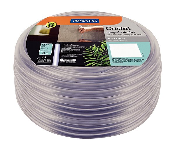 Mangueira de Nível Cristal Tramontina 5/16" x 1,5 mm 1 camada 50 m
