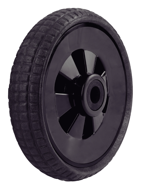 Pneu Maciço Tramontina de PVC Expandido com Roda Plástica 6.8" para Carrinho de Mão e Triturador