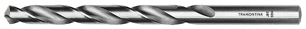 Broca para Aço 1/8" Tramontina MASTER em Aço Rápido HSS com Corpo Polido e Envernizado