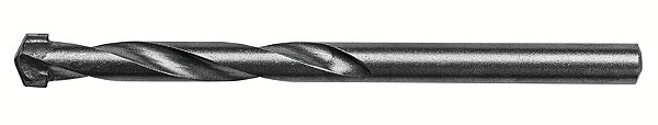 Broca para Concreto 12x120 mm Tramontina em Aço Especial com Acabamento Jateado para Uso Doméstico - Kit com 5