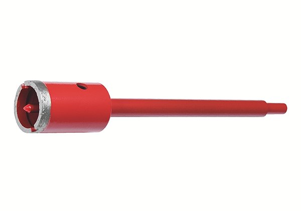 Serra Copo Diamantada 65 mm Tramontina MASTER com Haste e Pino Guia