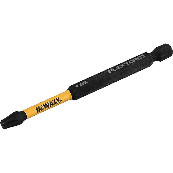 Bits ponteira hexalobular com encaixe de 1/4" T25 x 88mm Flextorq 3.0 DEWALT