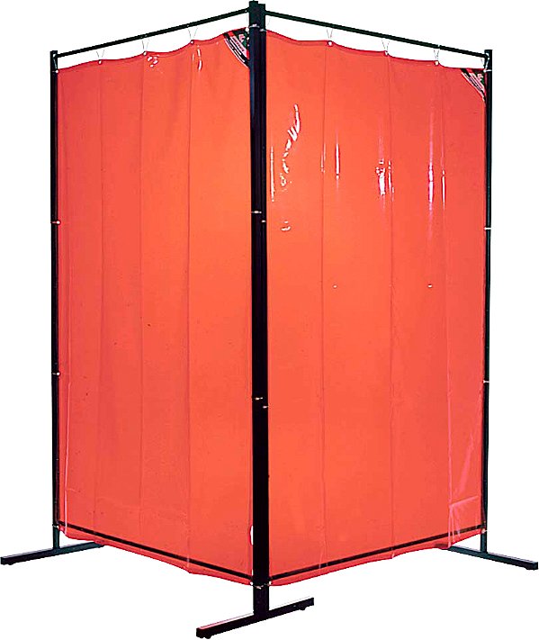 Cortina para solda laranja 1,22m x 1,78m 010190010 CARBOGRAFITE