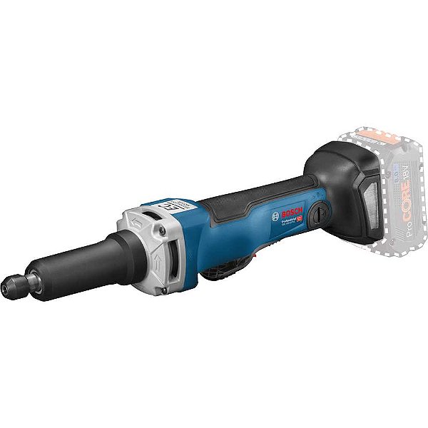 Retífica reta sem bateria e sem carregador 18V GGS 18V-23 PLC BOSCH