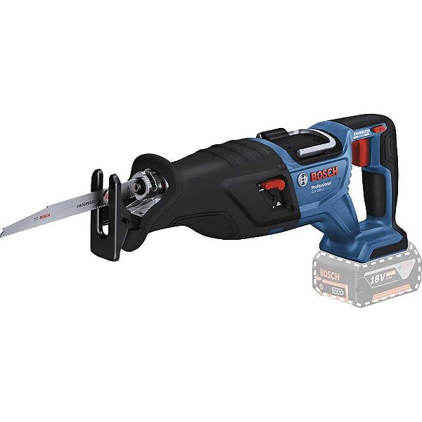 Serra sabre GSA 185-LI 0 - 2.900/min sem bateria e sem carregador 06016C00E0 BOSCH