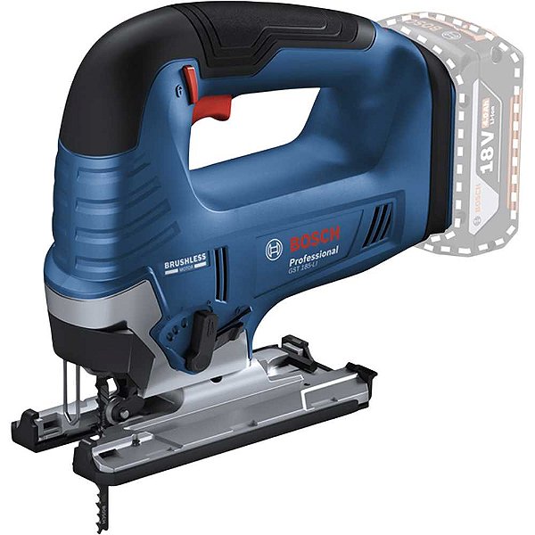 Serra tico-tico a bateria sem bateria e sem carregador GST 185-LI BOSCH