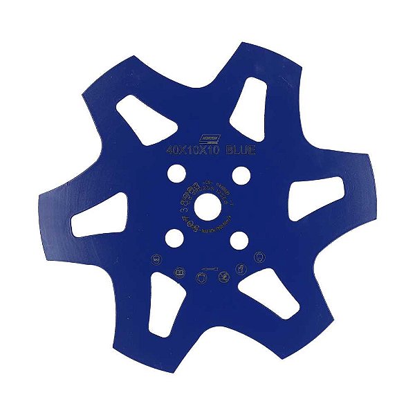 Prato diamantado desbaste leve 12 segmentos para Politriz de piso CG 252 CLIPPER