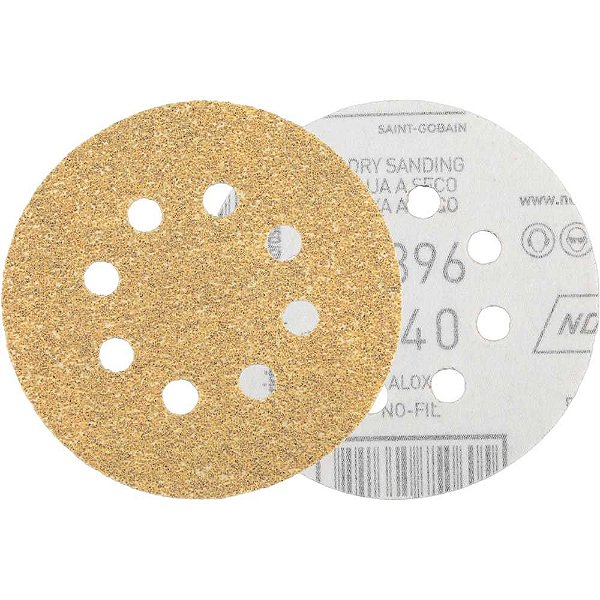 Disco de lixa 5" P 40 A396 NORTON - 50 unidades