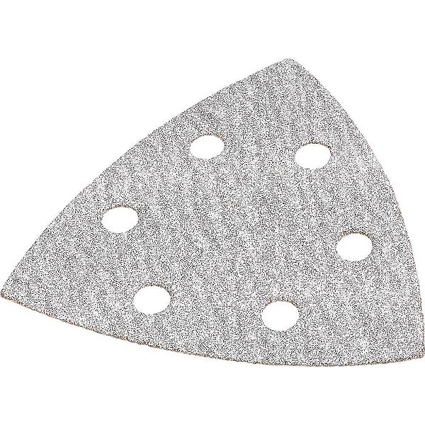 Lixa triangular com costado em pluma grão 80 para lixamento oscilante com multiferramenta DWASPTRI08 DEWALT