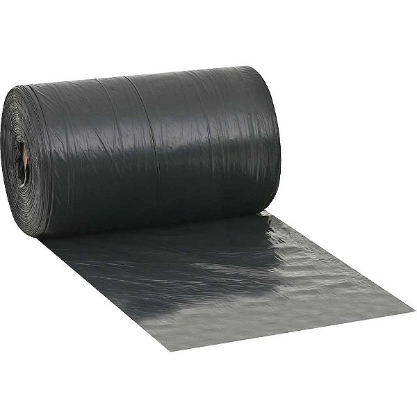 Lona plástica preta 2m x 100m 30kg 10010004 LONAX