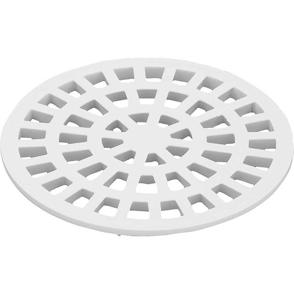 Grelha para ralo redonda branca n° 54 DN 100 940 KRONA - 12 unidades