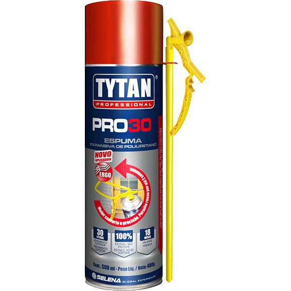 Espuma expansiva de poliuretano 500 ml/480g TYTAN