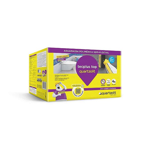 Impermeabilizante para concreto e argamassa tecplus top 33225.10.34.051 QUARTZOLIT