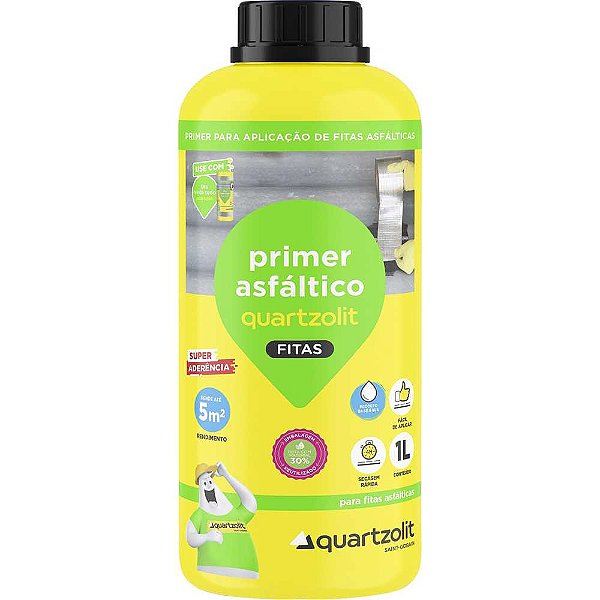 Primer impermeabilizante para manta asfáltica 1L 0607.00042.0001FR QUARTZOLIT