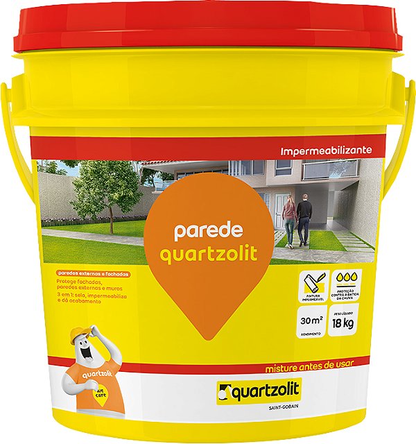 Impermeabilizante para parede branco 31115.02.34.053 QUARTZOLIT