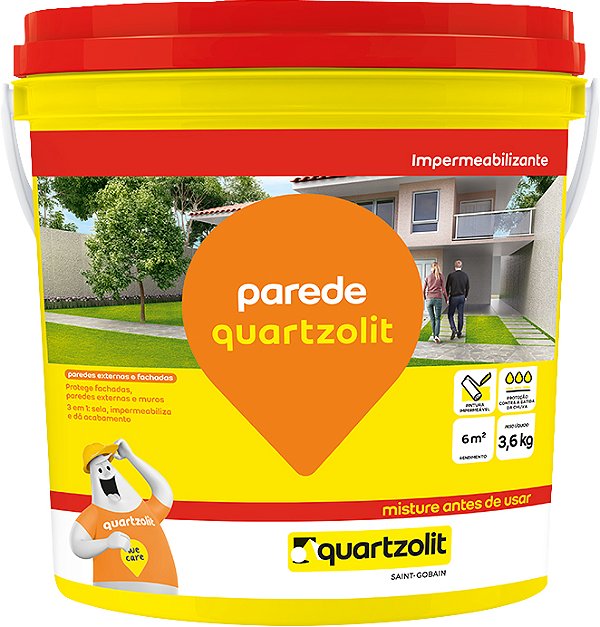 Impermeabilizante para parede branco 31114.03.34.053 QUARTZOLIT