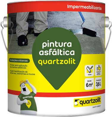 Pintura asfáltica impermeabilizante 30946.16.34.056 QUARTZOLIT