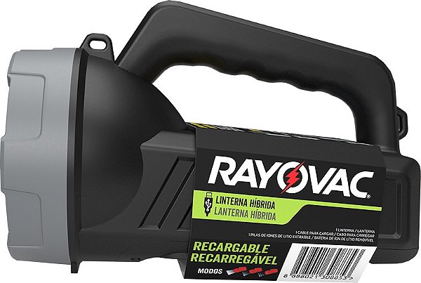 Lanterna recarregável 55 lm ROVVPLNL8 RAYOVAC
