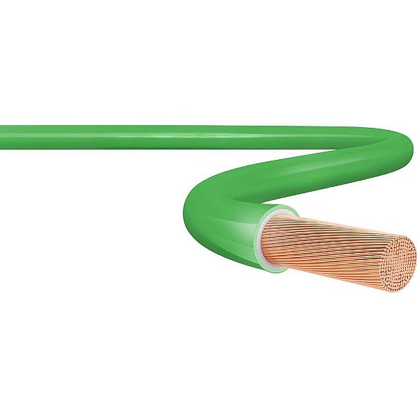Cabo flexível 750V 10 mm² x 100 metros verde SIL