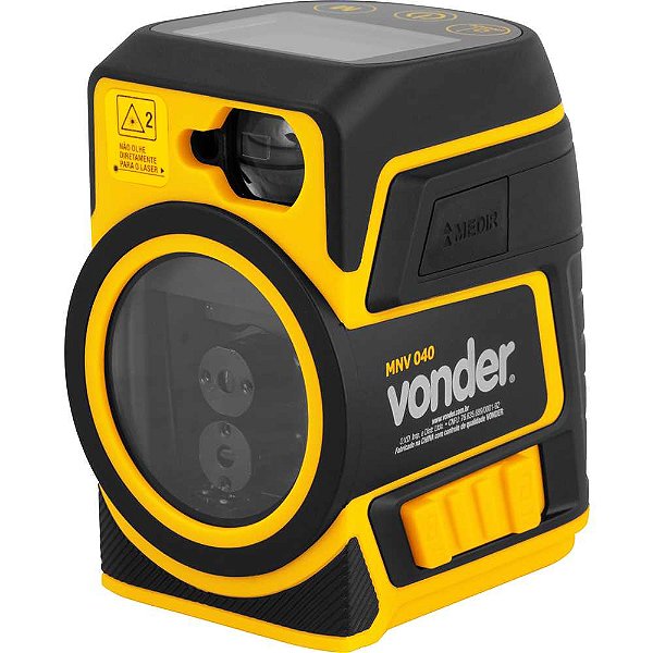 Medidor de distância a laser 40m com nível a laser MNV 040 VONDER