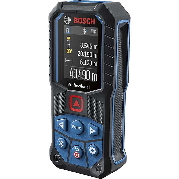 Medidor de distância a laser 50m laser vermelho sistema Bluetooth GLM 50-27 C BOSCH