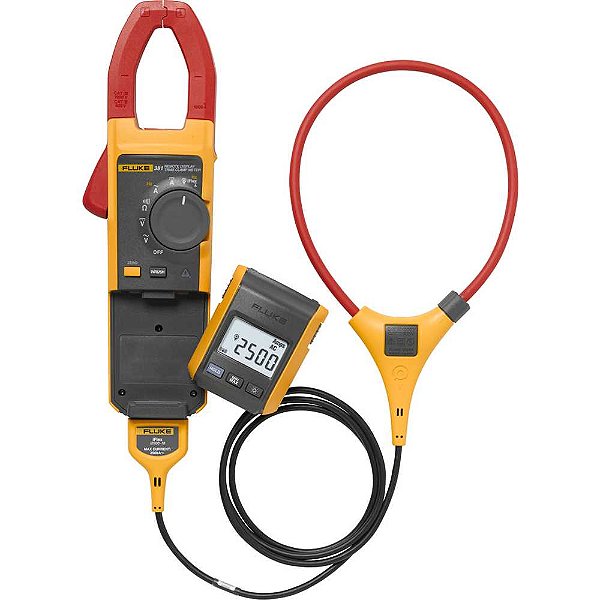 Alicate Amperímetro digital True-RMS com display Removível 381 FLUKE