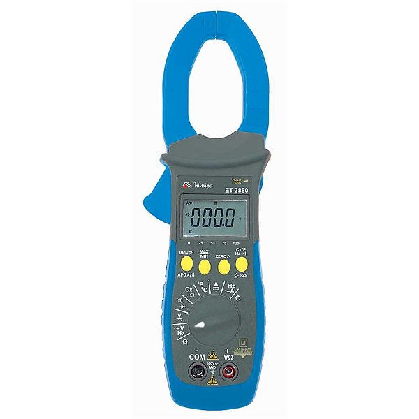 Alicate voltímetro amperímetro digital 600V ET-3880 MINIPA