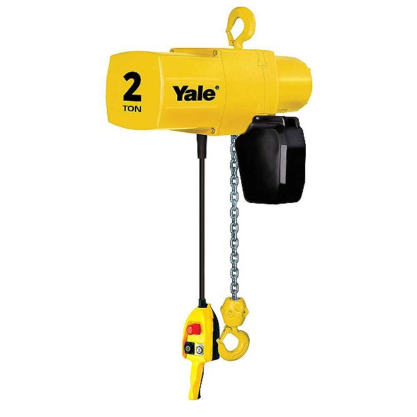 Talha elétrica de corrente YJL 2,0 toneladas 10 metros 440V com armazenador B85004233-440 YALE