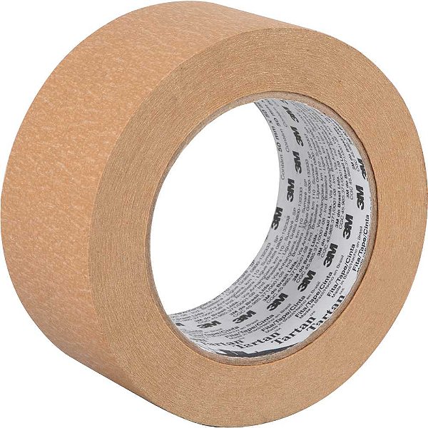 Fita de papel crepado 50mm x 50m 2563 3M - 6 unidades