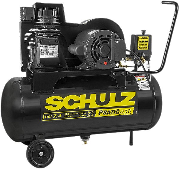 Motocompressor de ar 7,4 pcm 30 litros 220V 921.3508-0 SCHULZ