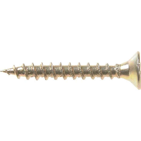 Parafuso madeira chipboard cabeça chata fenda cruzada/pozidrive 3,5mm x 25,0mm caixa com 500 peças VONDER