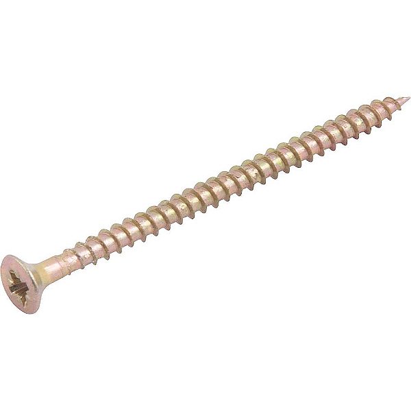 Parafuso madeira chipboard cabeça chata fenda cruzada/pozidrive 3,0mm x 45,0mm caixa com 1.000 peças VONDER