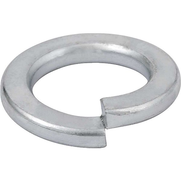 Arruela de pressão 1/2" zincada média LG STEEL