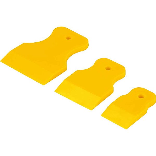 Jogo de espátulas em PVC com 3 peças VONDER