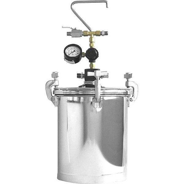 Tanque para pintura 2GL inox PQNB-6002 sem agitador CODINTER