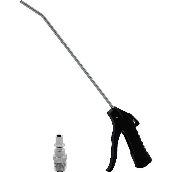 Bico de ar para limpeza longo 300mm com gatilho rosca 1/4" NPT (fêmea) 2093 LUPUS