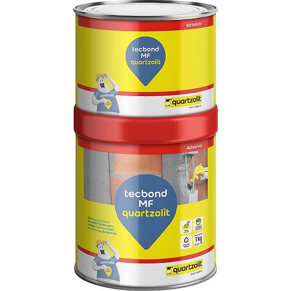 Adesivo estrutural tecbond mf 31825.99.33.043 QUARTZOLIT