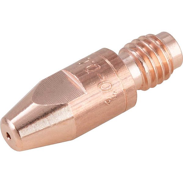 Bico de contato 1mm x 30mm em cobre cromo e zircônio para Tocha TMV 250/300/400 VONDER