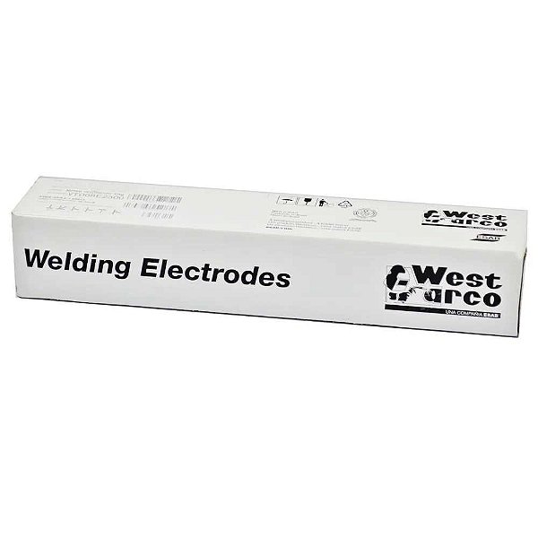 Eletrodo revestido para aço carbono 5kg E7018 com 3,25mm WELD WEST ESAB