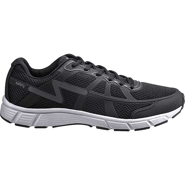 Tênis têxtil com cadarço para eletricista nº38 preto/cinza até 500V SPORT 60 NSS
