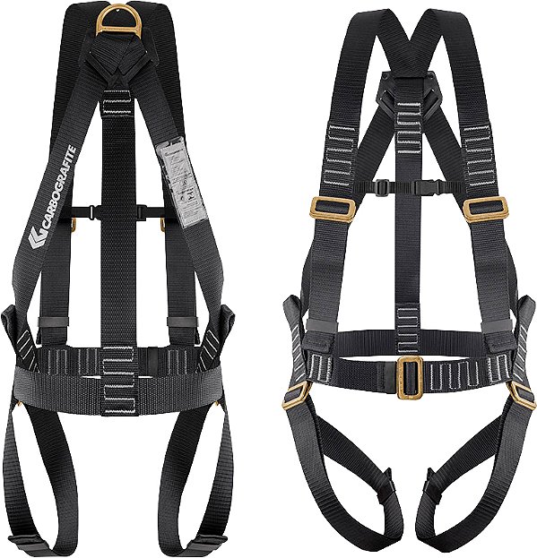 Cinto de segurança paraquedista CG-770EP CARBOGRAFITE